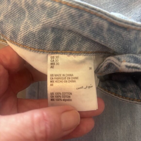 And Now This Jeans - Offset zipper/waist - Size 30 - Picture 6 of 11
